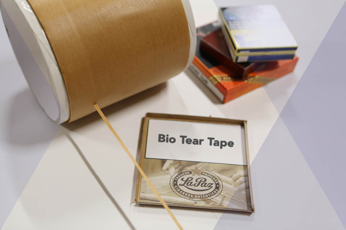 Biologisch afbreekbare tear tape | Tapir Tapes